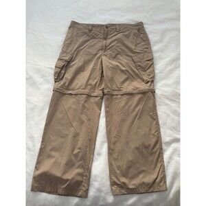 Under Armour Pants Mens 40x30 Khaki Convertible Zip Off Cargo Ripstop Hiking